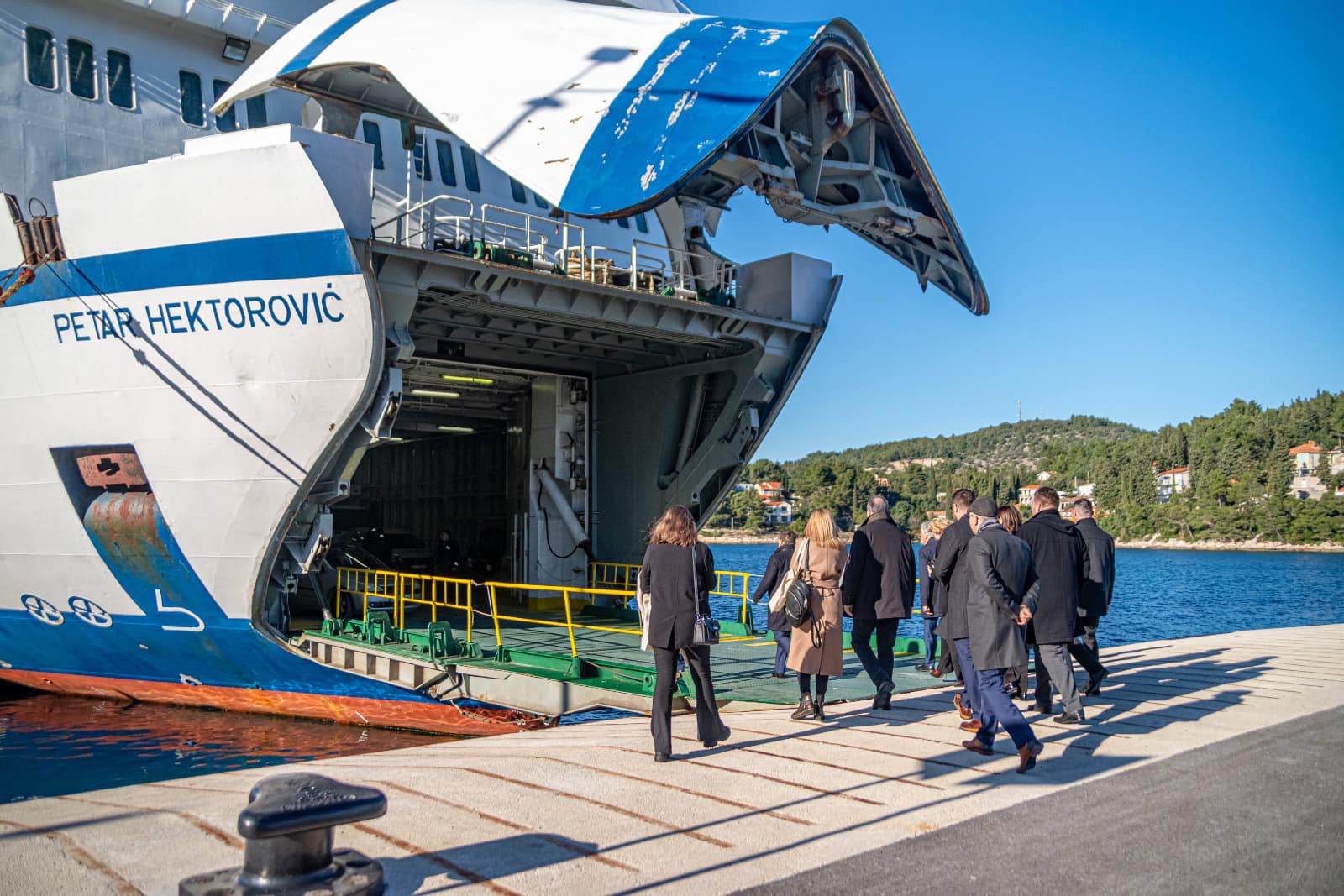 Ve Vela Luka na ostrově Korčula se otevírá nový terminál pro námořní přepravu cestujících