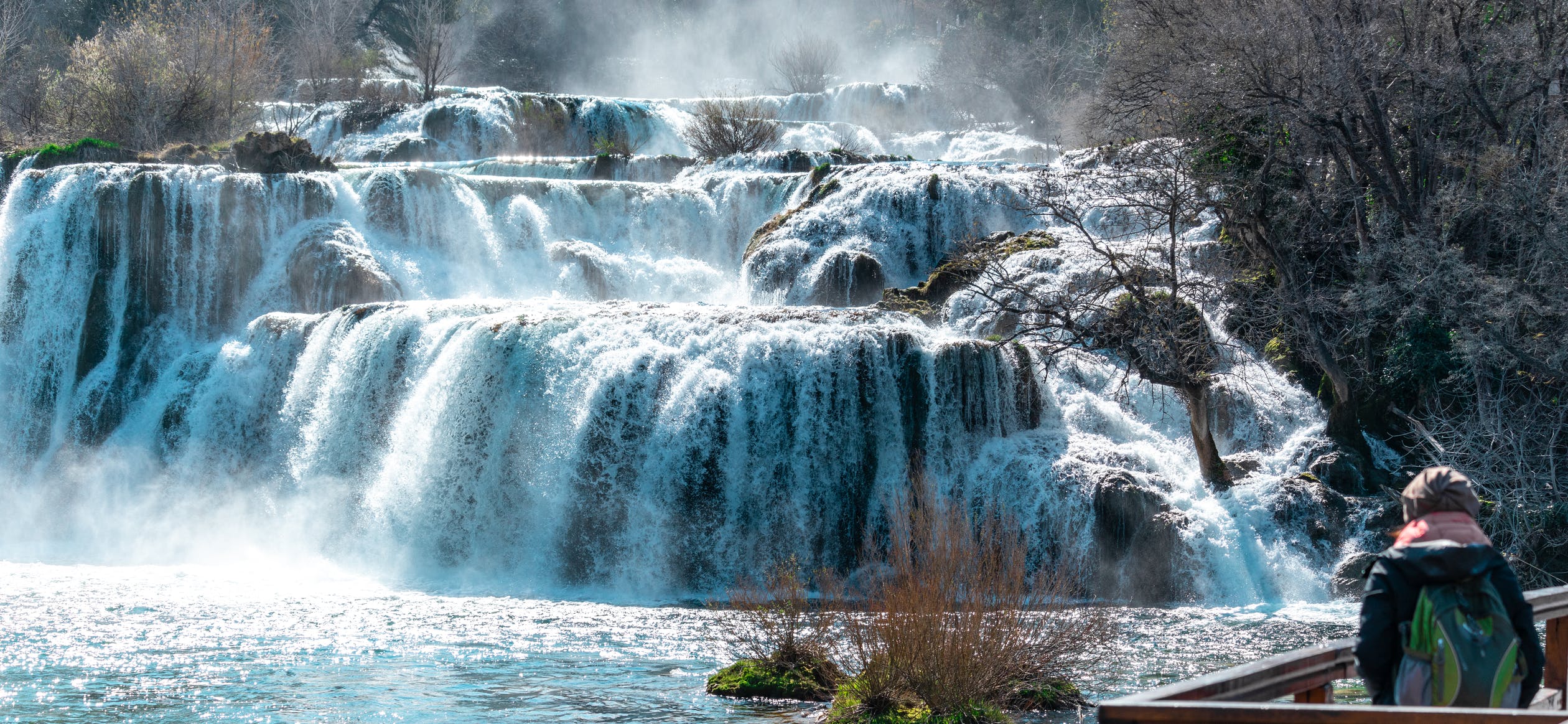 Národní park Krka zůstaňte v Chorvatsku v bezpečí