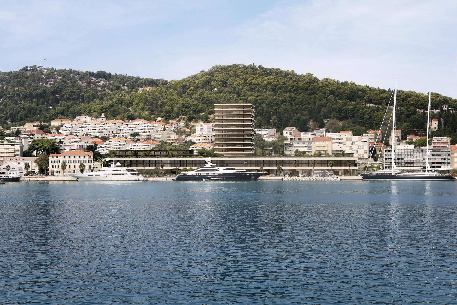 Jak bude vypadat nový hotel Marjan ve Splitu 