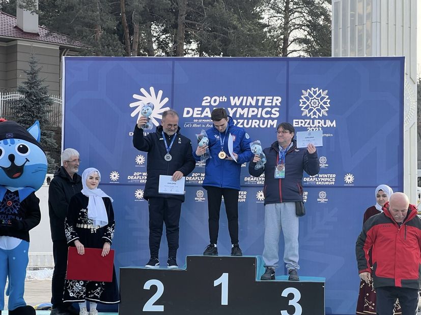 Chorvatsko získává první medaili na zimních deaflympijských hrách v Turecku 