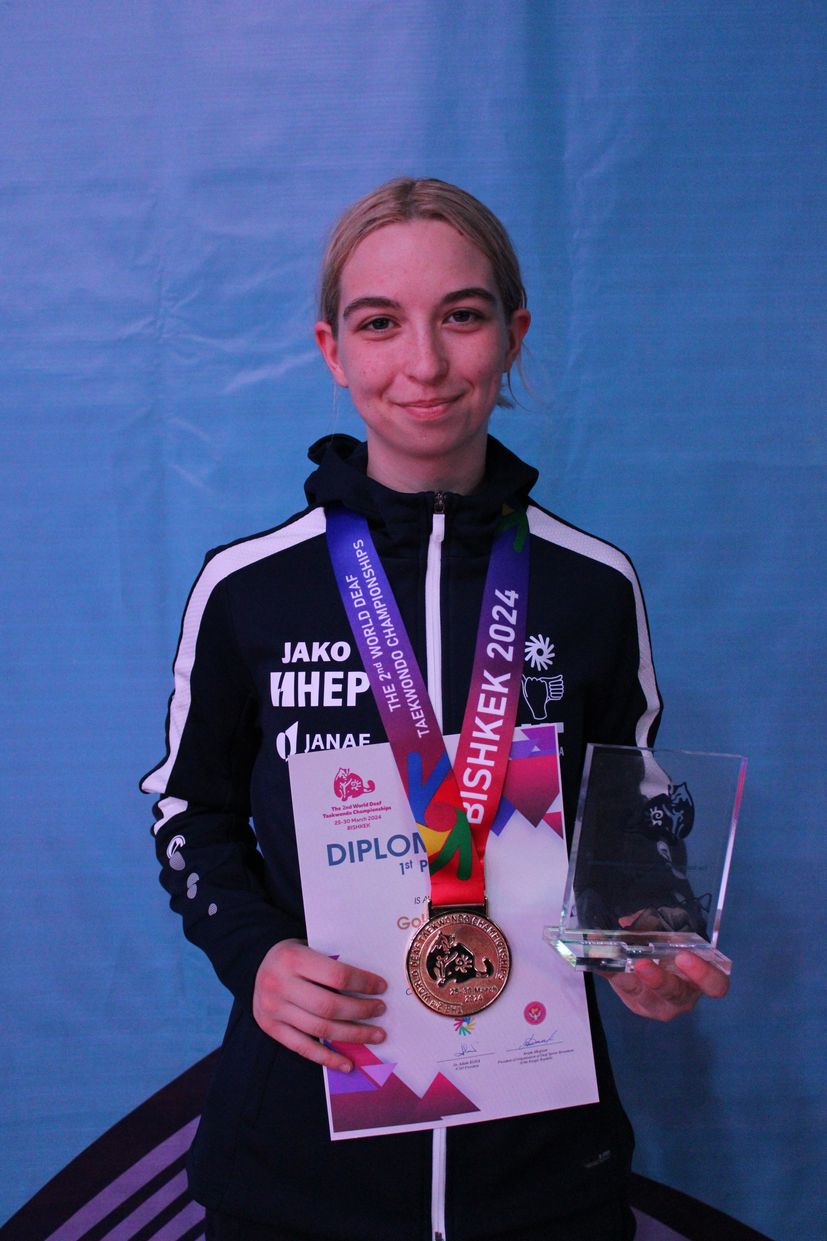 Chorvatka Petra Goleš se stává mistryní světa v taekwondu