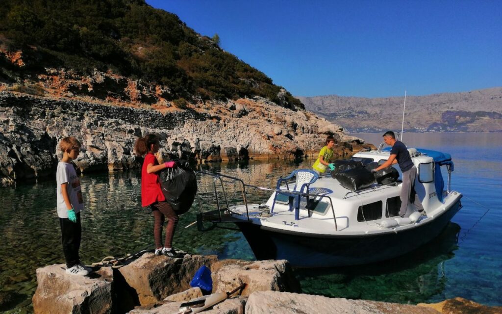 Marine Litter Free Dalmatian Island projekt