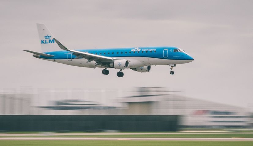 KLM Záhřeb Amsterdam