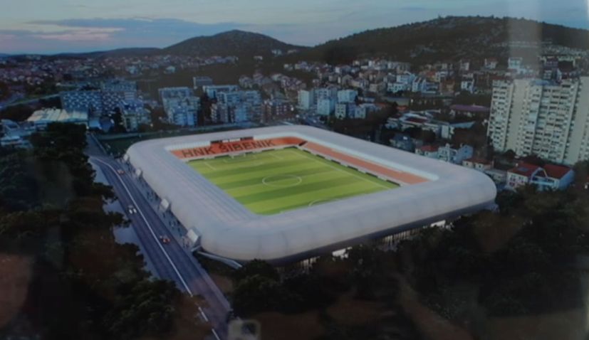 v Šibeniku vyroste nejmodernější fotbalový stadion