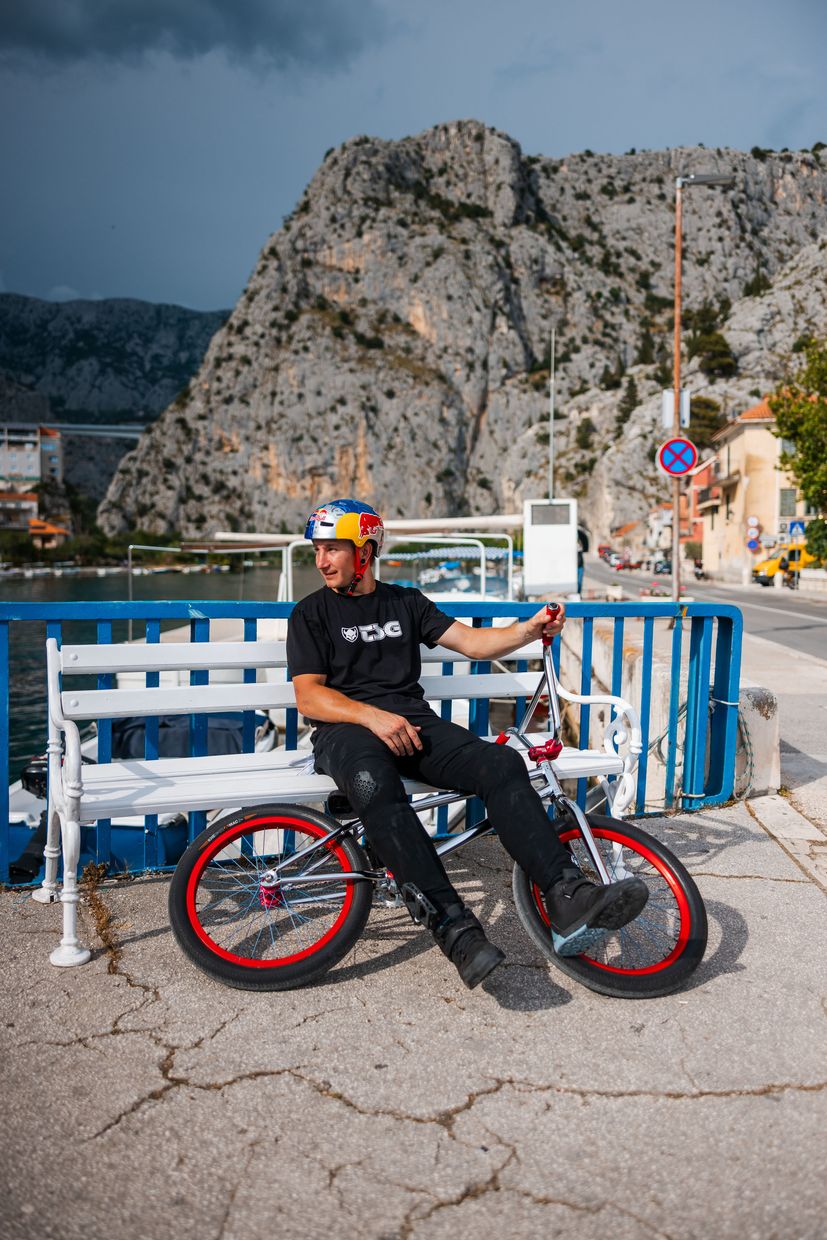 Marin Ranteš Chorvatský jezdec bmx