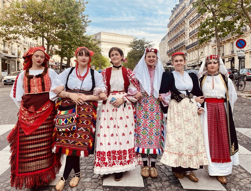 Chorvatští hrdinové oceněni u Vítězného oblouku v Paříži 