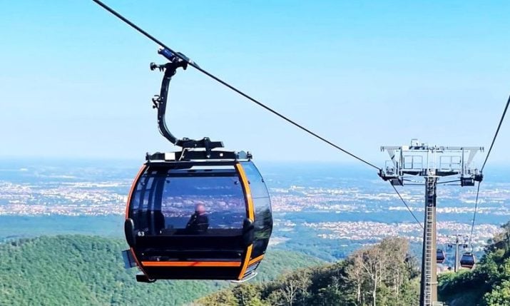 Bezplatná lanovka v Záhřebu na Sljeme je obrovským úspěchem