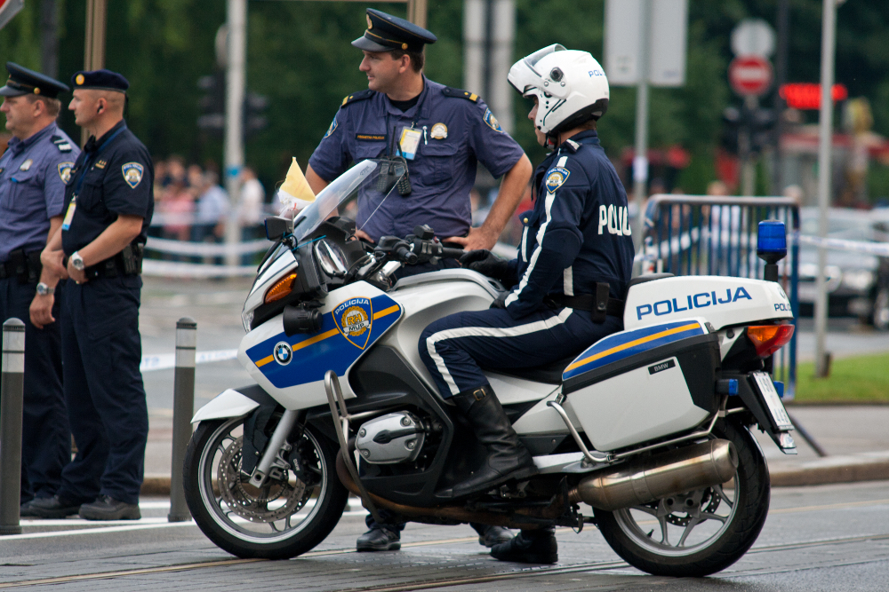 chorvatské policejní úřady