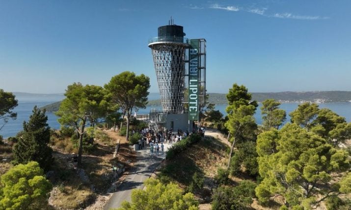 Ve Splitu se otevírá nová turistická atrakce – vyhlídková věž na Marjanu