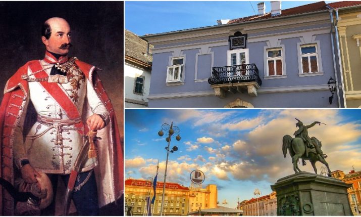 Rodný dům bána Jelačiće z roku 1745 je restaurován