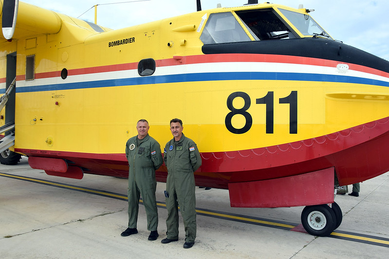 Chorvatsko posílá letouny Canadair na pomoc Řecku v boji s požáry