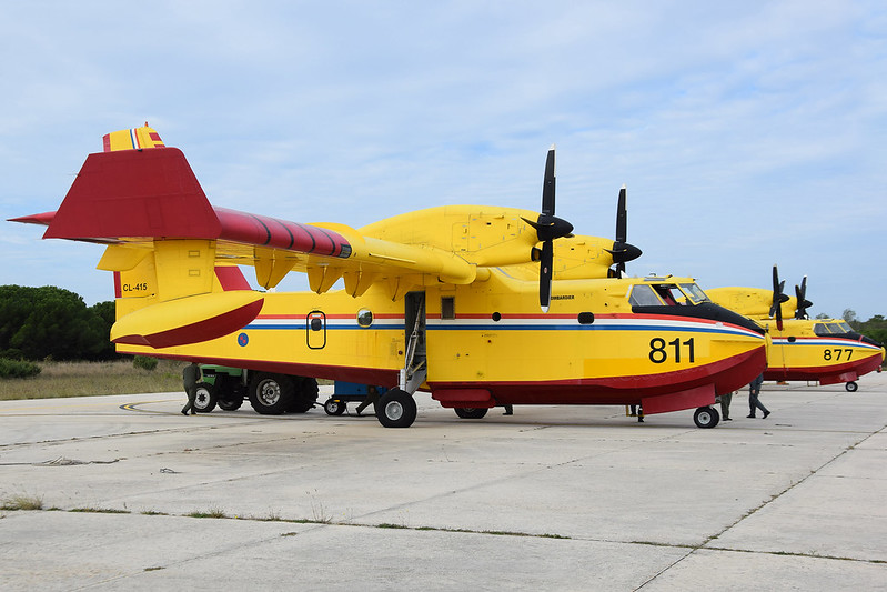 Chorvatsko posílá letouny Canadair na pomoc Řecku v boji s požáry