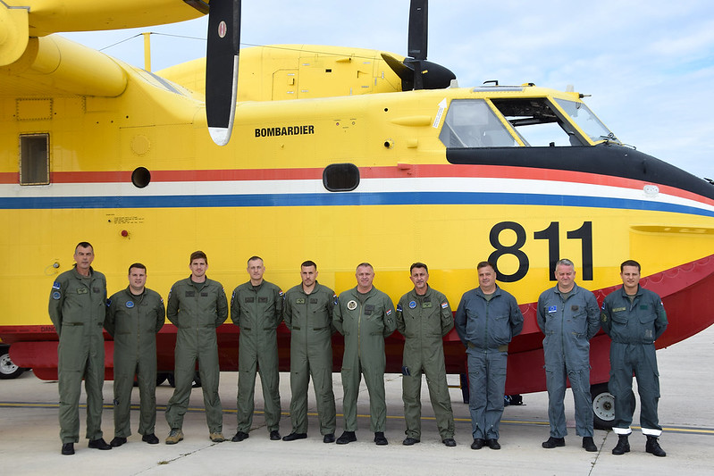 Chorvatsko posílá letouny Canadair na pomoc Řecku v boji s požáry