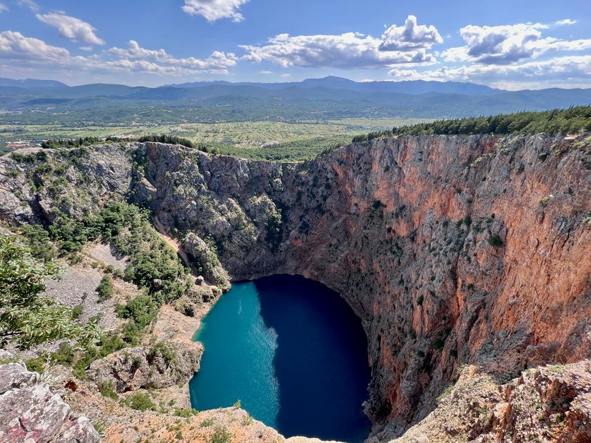 Modré jezero Imotski 