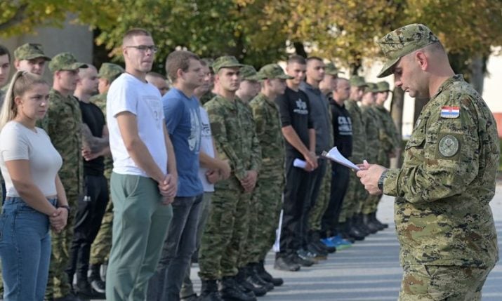 VIDEO: Chorvatská armáda zaznamenala nejvyšší příjem za posledních pět let