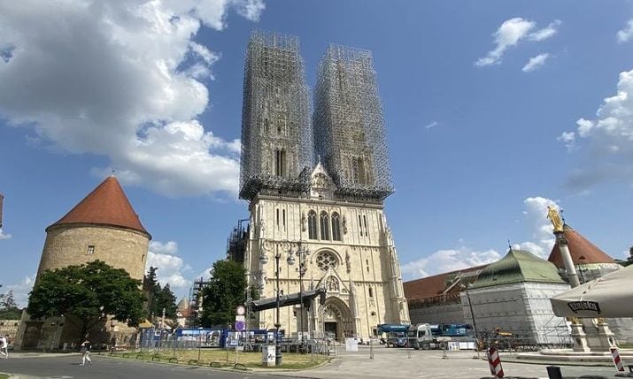 Komplexní rekonstrukce záhřebské katedrály